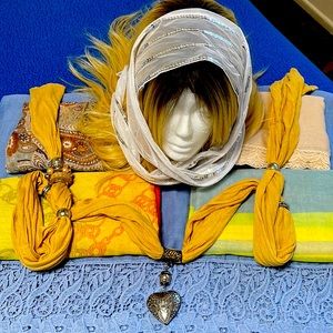 100% Rayón & Polyester material 💛🧡💙🤎💗 double size 🤗